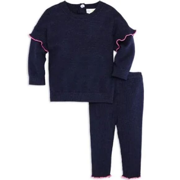 BLOOMIE’S BABY GIRLS SWEATER TOP & LEGGING SET 6/12M - Picture 10 of 11